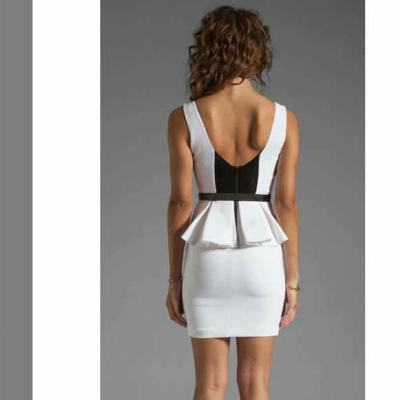 Alice and olivia black and white dress - Picture 4 of 9